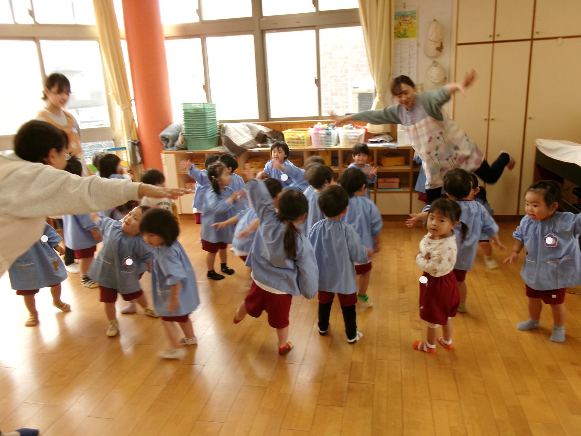 すみれ組になって一ヶ月がたったね♪ 画像