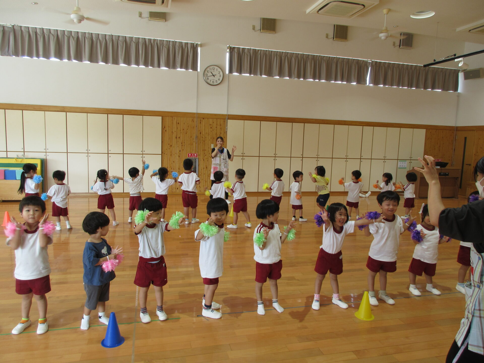 運動会の練習を頑張ってるよ✨さくらぐみ 画像