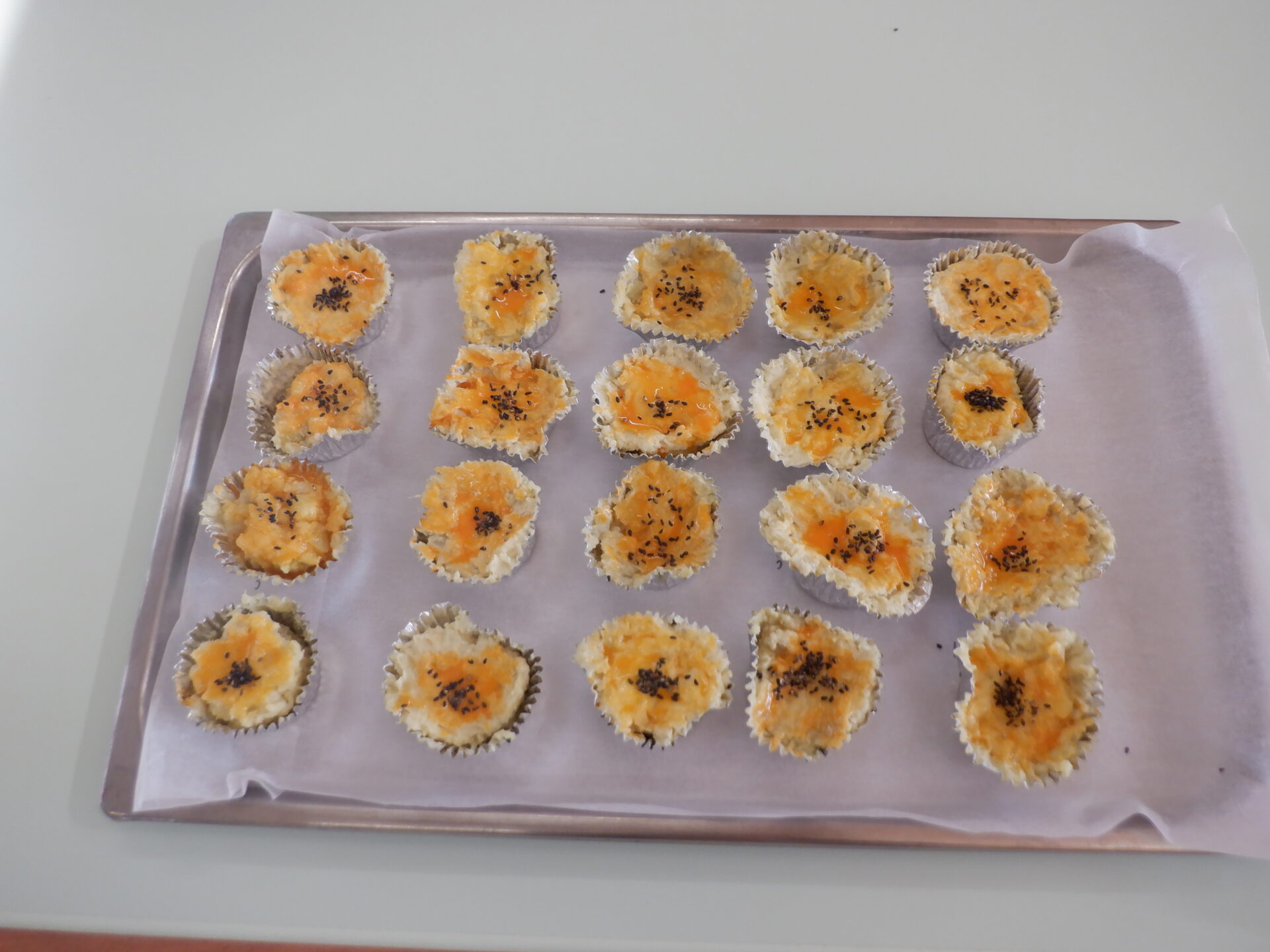 スイートポテトを作ったよ🍠ゆり組 画像