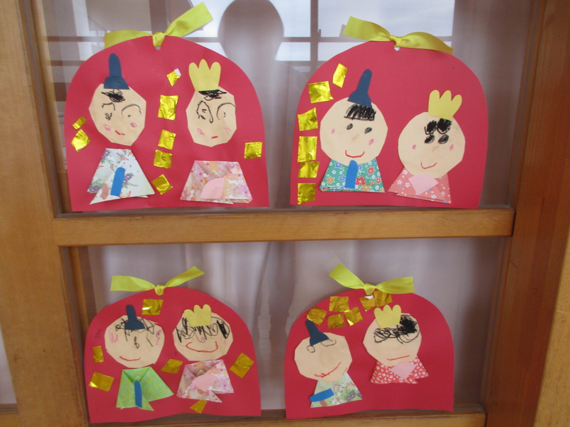 おひなさまをつくったよ 画像