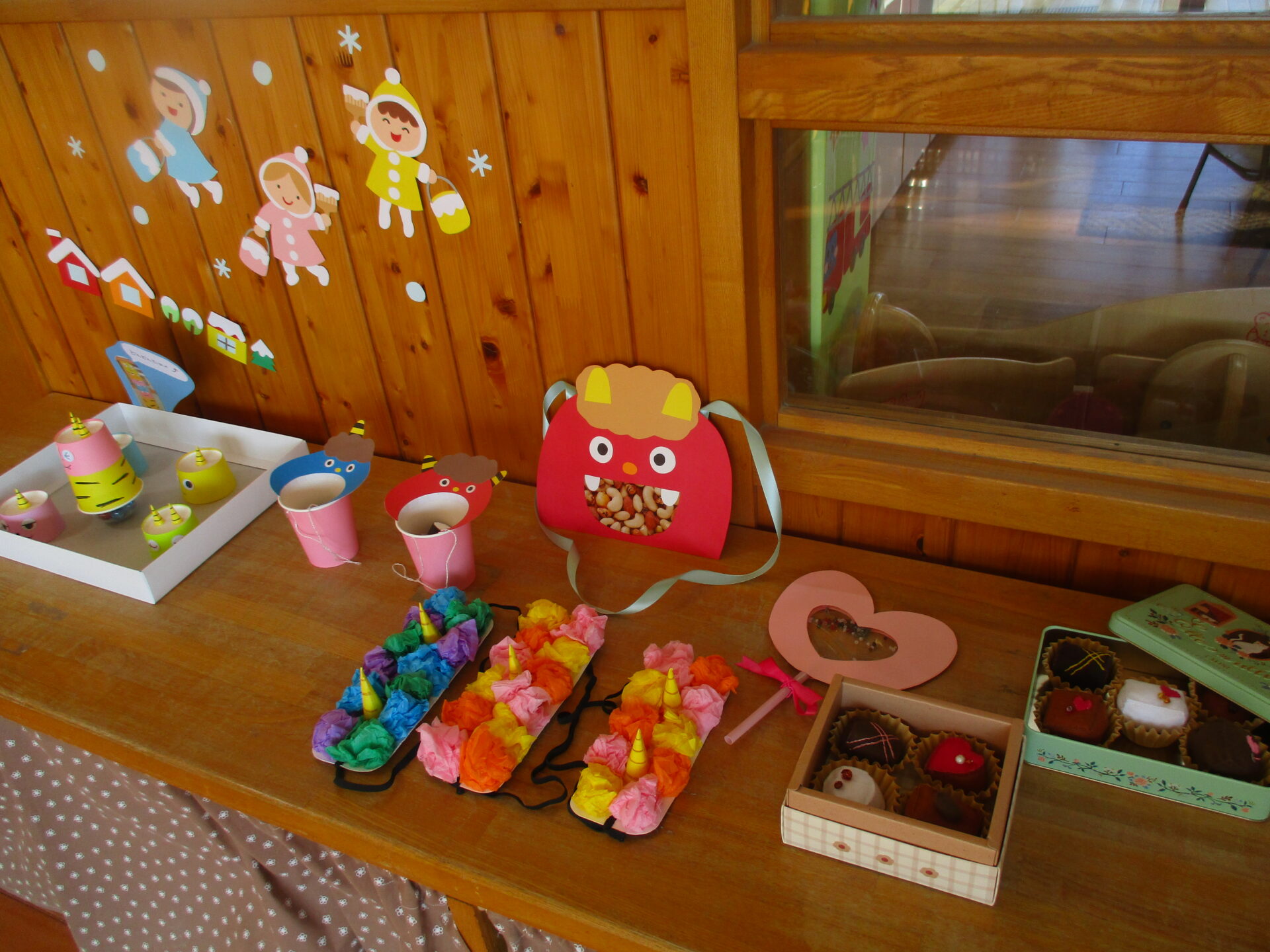 ２月の園だより・園庭開放 画像