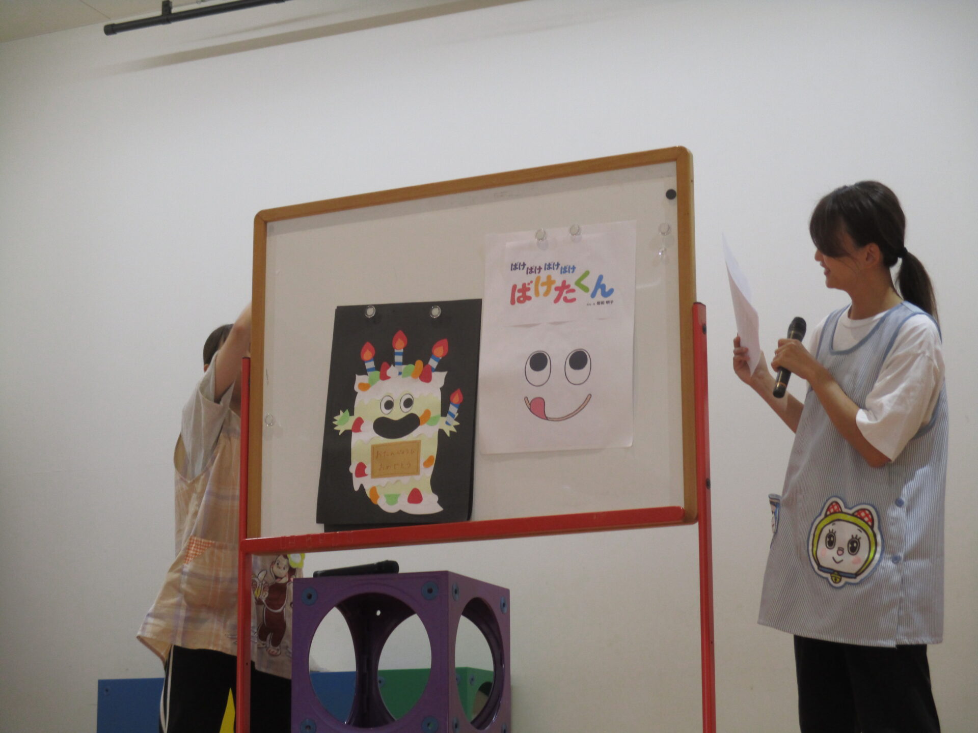 8月のお誕生日会をしました🌻 画像