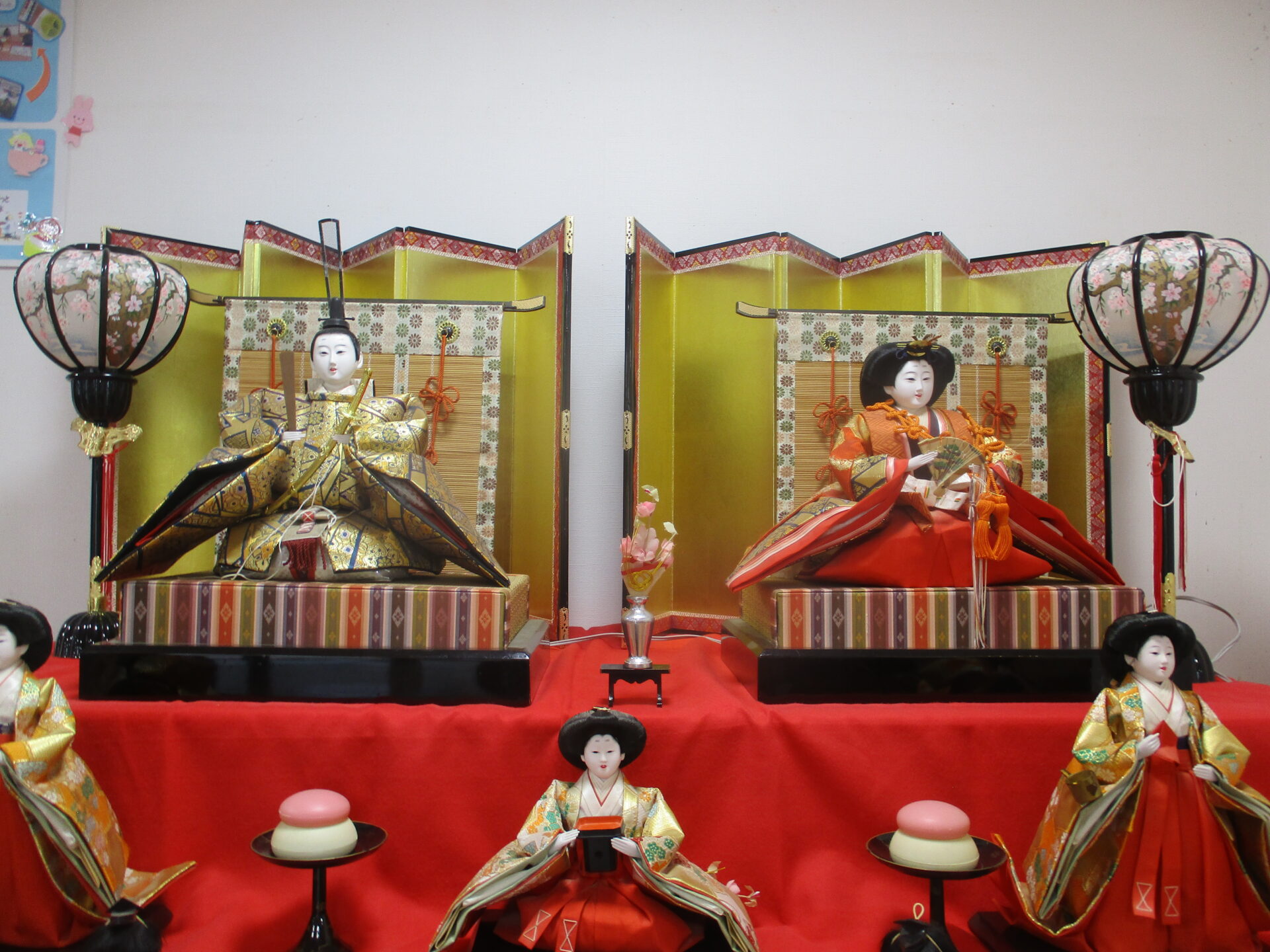 ひな祭りとお誕生日会をしたよ🎎 画像